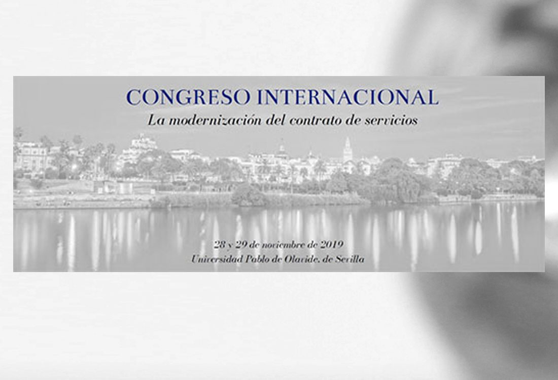 CONGRESO INTERNACIONAL SOBRE LA MODERNIZACIÓN DEL CONTRATO DE SERVICIOS